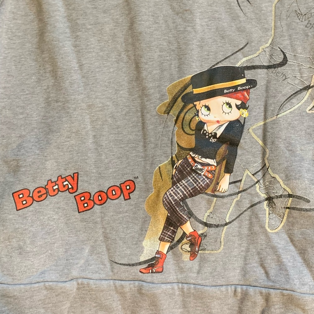 Betty Boop zip up sweater